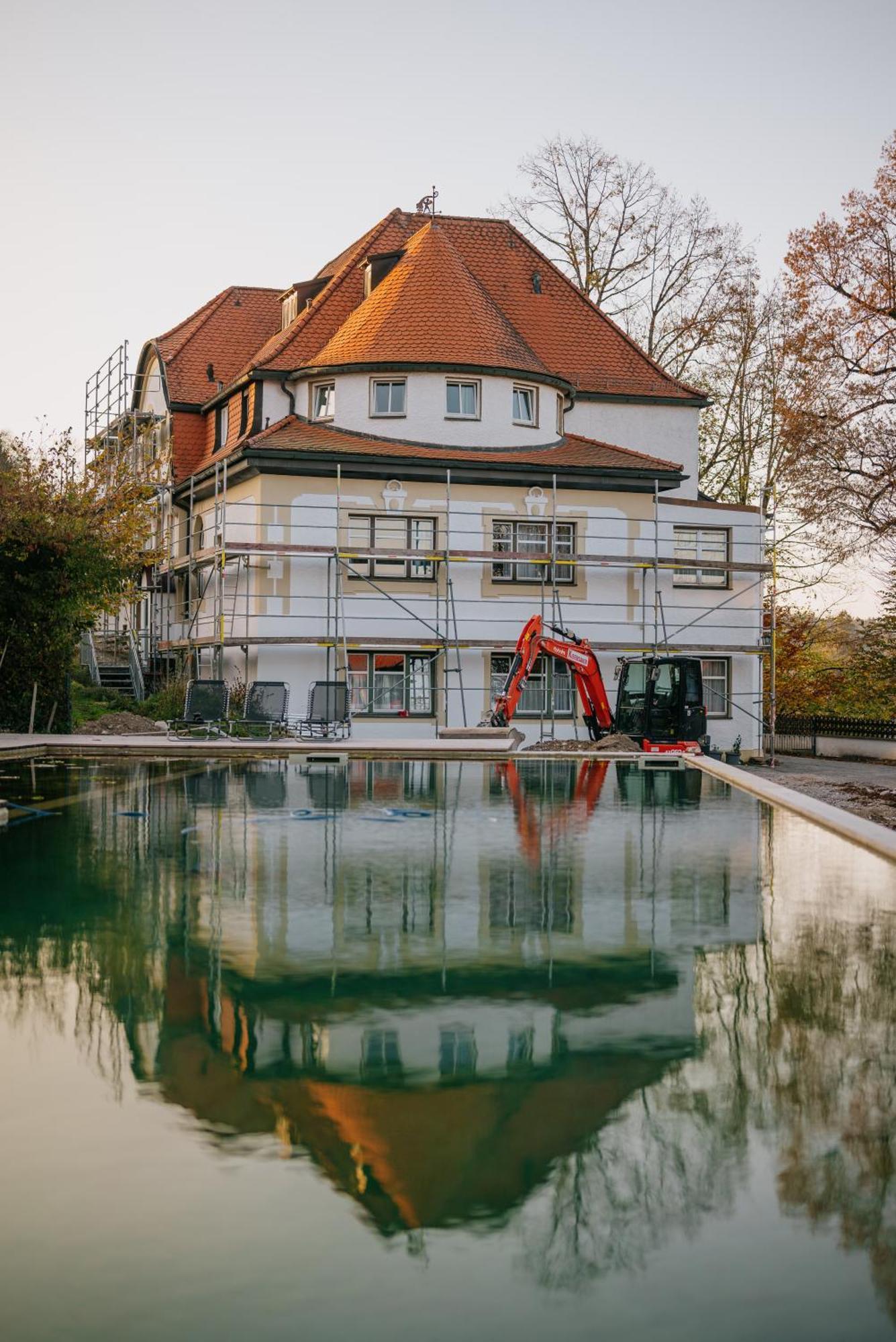 Villa Am Park Bad Tölz Buitenkant foto