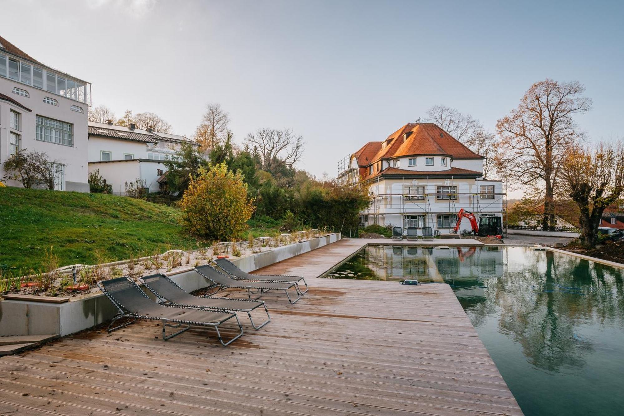 Villa Am Park Bad Tölz Buitenkant foto